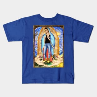 Our Lady of Zero Effs Kids T-Shirt